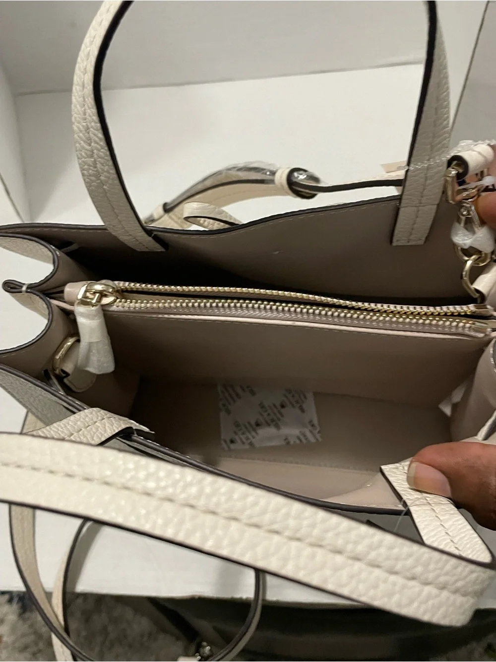 kate spade structured pebble